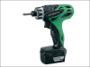 Hitachi DB10DL Screwdriver 10.8 Volt 2 x 1.5Ah Li-Ion 10.8V 1