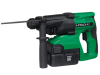 Hitachi DH24DVC SDS Plus Hammer Drill 3 Mode 24 Volt 2 x 2.0Ah NiMH 24V 1