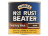 Hammerite No.1 Rust Beater Paint Dark Brown 250ml 1