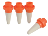 Hozelock Orange Aquasolo Watering Cone For Small 10in Pots Pack of 4 1