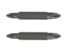 IRWIN Screwdriver Bits PZ1 / PZ2 Double Ended 50mm Pack of 2 1