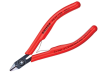 Knipex Electronic Diagonal Cut Pliers Extra Slim PVC Grip 125mm 1