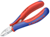 Knipex Electronic Diagonal Cut Pliers - Round Bevelled 115mm 1