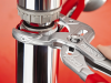 Knipex Plastic Pipe Grip Pliers Chrome 80mm Capacity 250mm 3