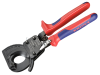 Knipex Cable Shears Ratchet Action Multi Component Grip 250mm 1