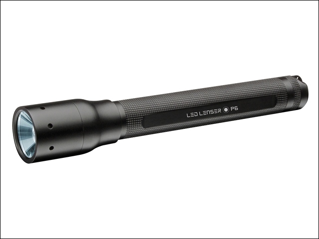 LED Lenser P6 Black Torch Test It Blister Pack 1