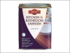 Liberon Kitchen & Bathroom Varnish Clear Satin 1 Litre 1