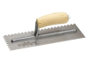 Marshalltown Notched Trowel 702S Square 1/4in Wooden Handle 11 x 4.1/2in 1