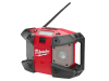 Milwaukee C12 JSR-0 Compact Jobsite Radio 240 Volt & 12 Volt Li-Ion Bare Unit 240V 12V 1