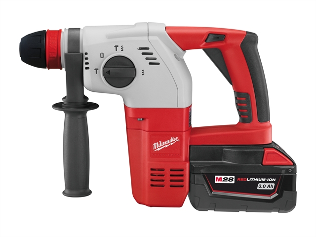 Milwaukee M28 HD28HX-32C SDS Plus 3 Mode Rotary Hammer 28 Volt 2 x 3.0Ah Li-Ion 28V 1