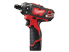 Milwaukee M12 BD-202C Sub Compact Driver 12 Volt 2 x 2.0Ah Li-Ion 12V 1