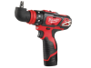 Milwaukee M12BDDXKIT-202C Removeable Chuck Drill Driver 12 Volt 2 x 2.0Ah Li-Ion 12V 4