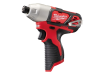 Milwaukee M12 BID-0 Sub Compact 1/4in Impact Driver 12 Volt Bare Unit 12V 2