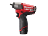 Milwaukee M12 CIW38-202C Fuel™ Compact 3/8in Impact Wrench 12 Volt 2 x 2.0Ah Li-Ion 12V 1