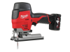 Milwaukee M12 JS-402C Compact Cordless Jigsaw 12 Volt 2 x 4.0Ah Li-Ion 12V 1