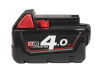 Milwaukee M18 M18B4 REDLITHIUM-ION™ Slide Battery Pack 18 Volt 4.0Ah Li-Ion 18V 1