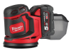 Milwaukee M18 BOS125-502B Random Orbital Sander 18V 2 x 18 5.0Ah Li-ion 1