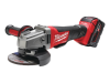 Milwaukee M18 CAG115XPD Fuel™ 115mm Angle Grinder 18 Volt 2 x 4.0Ah Li-Ion 18V 1