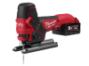 Milwaukee Power Tools M18 FBJS-502X FUEL™ Body Grip Jigsaw 18V 2 x 5.0Ah Li-ion 1