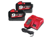 Milwaukee M18NRG-902 Energy Pack 18 Volt 2 x 9.0Ah Li-Ion 1