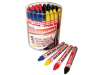 Markal Builders Marker Red/Yellow/Blue/Black Tub 48 1