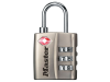 Master Lock TSA 3 Digit Combination Nickel 30mm Padlock 1