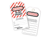Master Lock Lockout Tags - DANGER DO NOT OPERATE 1
