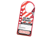 Master Lock Snap-on Hasp Lockout Labelled 1