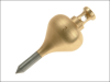 Monument 249D Brass Plumb Bob 128g (4.1/2oz) Size 2 1