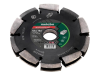 Metabo 2 Row Professional UP Universal Wall Chaser Blade 125 x 18 x 22.23mm 1