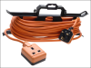 Masterplug Garden Extension Lead 240 Volt on H Frame 15 Metre 240V 1