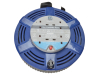 Masterplug Cassette Cable Reel 12 Metre 4 Socket Thermal Cut-Out Blue 13A 240 Volt 240V 2