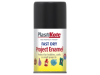 Plasti-kote Fast Dry Enamel Aerosol Black Matt 100ml 1