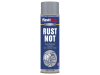 Plasti-kote Rust Not Spray Matt Silver Grey 500ml 1