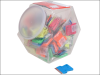 Personna Neon Plastic Mini Scraper Jar of 100 Single Blades 1