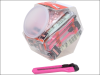 Personna Neon Snap-Off Knife 18mm + 1 Blade Candy Jar 25 Knives 1