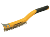 Roughneck Carbon Steel Wire Brush Soft Grip 350mm (14in) 1