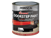 Ronseal Diamond Hard Doorstep Paint Black 250ml 1