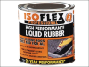 Ronseal Isoflex Liquid Rubber Black 750ml 1