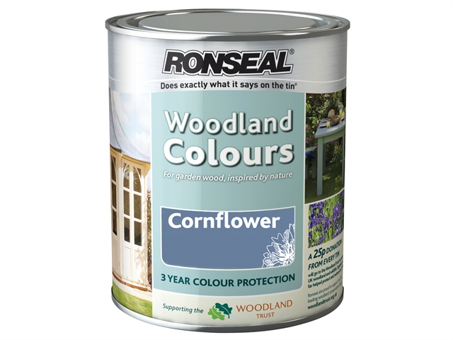 Ronseal Woodland Colours Cornflower 2.5 Litre 1