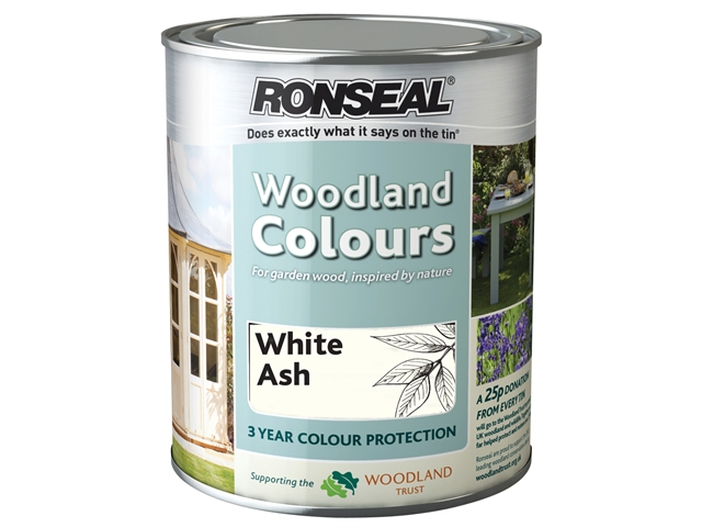 Ronseal Woodland Colours White 2.5 Litre 1