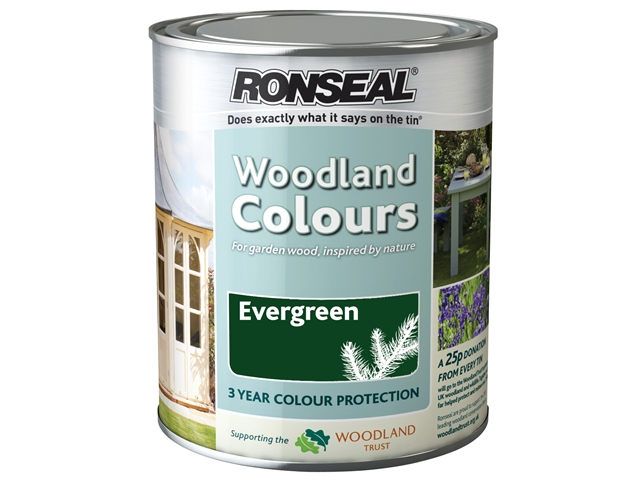 Ronseal Woodland Colours Evergreen 2.5 Litre 1
