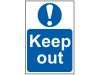 Scan Keep Out - PVC 200 x 300mm 1