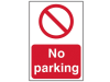 Scan No Parking - PVC 200 x 300mm 1