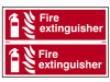 Scan Fire Extinguisher - PVC 300 x 200mm 1