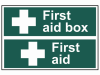 Scan First Aid Box / First Aid - PVC 300 x 200mm 1