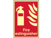 Scan Fire Extinguisher Photoluminescent - 200 x 300mm 1