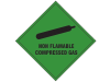 Scan Non Flammable Compressed Gas SAV - 100 x 100mm 1