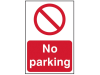 Scan No Parking - PVC 400 x 600mm 1