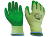 Scan Knitshell Latex Palm Gloves (Green) - Large (Size 9) 1